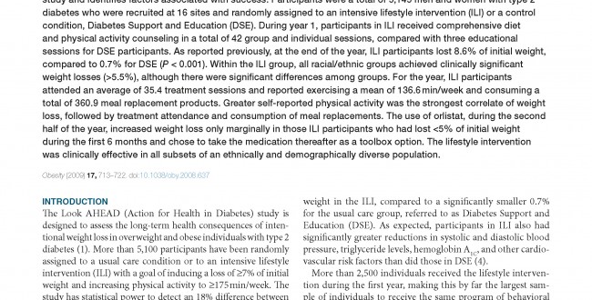 Obesity, Volume 17, Number 4, April 2009 (pp. 713–722)
